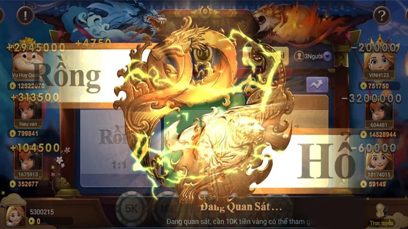 Có nhiều mẹo hay để thành công trong game Rồng Hổ